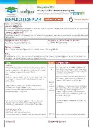 View Sample Lesson Plan