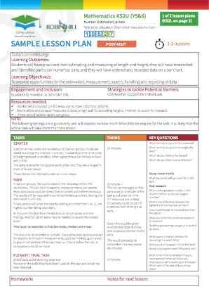 View Sample Lesson Plan