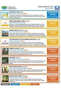 Download a bespoke list of free enrichment activities for your school trip