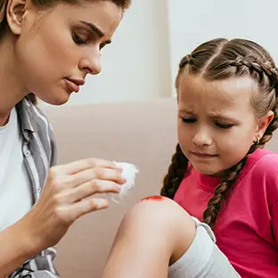 First aid and medical support on a school residential